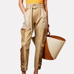 FRAME tonal block cargo pants, size S, nwot